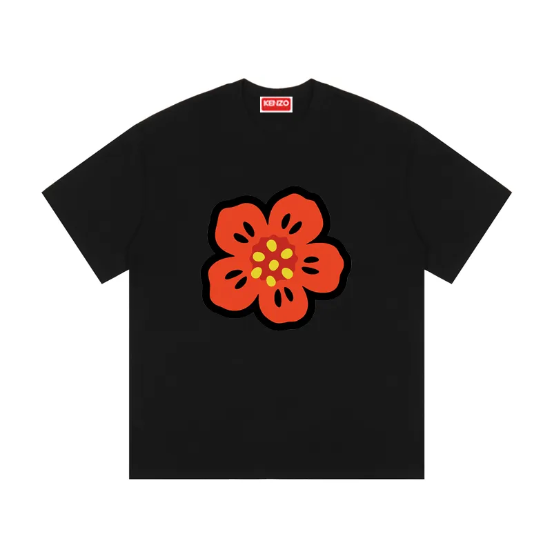 KENZO Kenzo BOKE FLOWER 2.0 University Jungle Team 'BOKE FLOWER' T-SHIRT Color: Black Size: M L